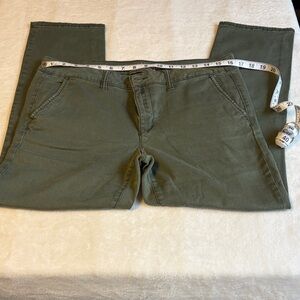 American Eagle Outfitters Olive Super Stretch Pants